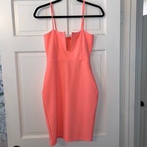Never worn coral dress